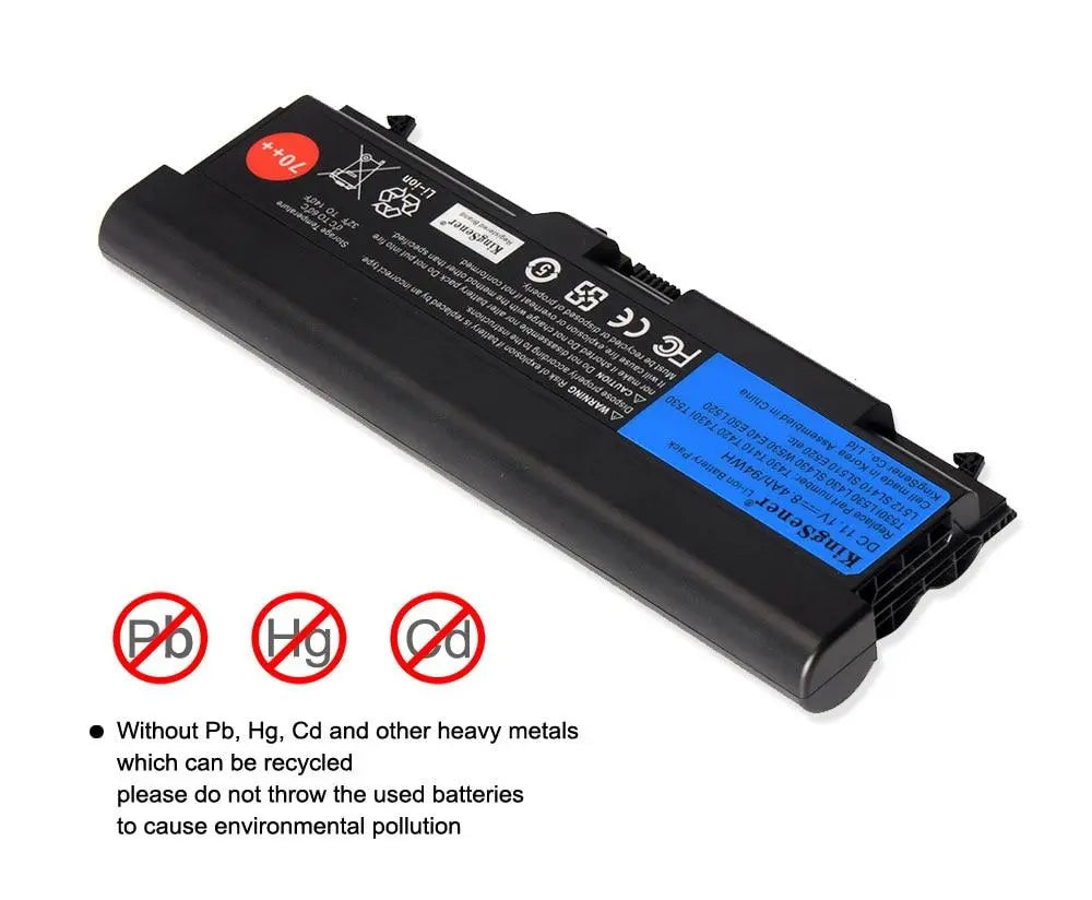 KingSener 11.1V 8400mAh Laptop Battery For Lenovo ThinkPad T430 T430I L430 SL430 SL530 T530 T530I L530 W530 45N1011 45N1010 - GreatEagleInc