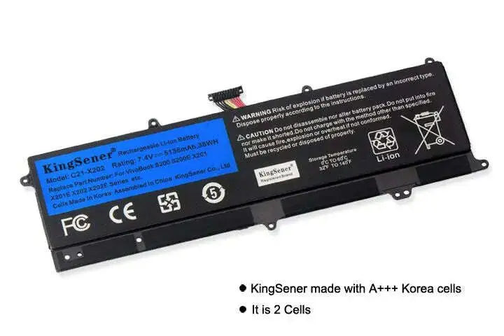 KingSener-C21-X202-Laptop-Battery-for-ASUS-VivoBook-S200-S200E-X201-X201E-X202-X202E-S200E-CT209H-S200E-CT182H-S200E-CT1-5136mAh-GreatEagleInc-317869858