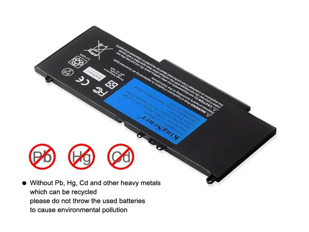 KingSener G5M10 Laptop battery For DELL Latitude E5250 E5450 E5550 8V5GX R9XM9 WYJC2 1KY05 7.4V 51WH Free Tool - GreatEagleInc