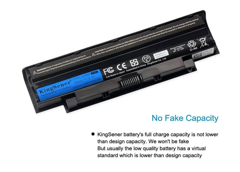 KingSener  J1KND Laptop Battery for DELL Inspiron N4010 N3010 N3110 N4050 N4110 N5010 N5010D N5110 N7010 N7110 M501 M501R M511R - GreatEagleInc