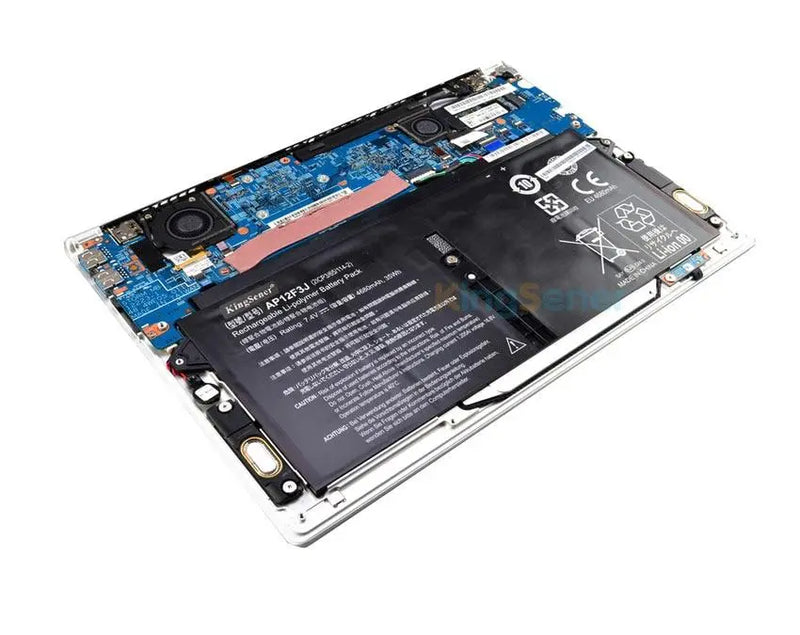 KingSener New AP12F3J  Laptop Battery For Acer Aspire 13.3" Ultrabook S7 S7-391 2ICP3/65/114-2 AP12F3J 7.4V 4680mAh/35WH - GreatEagleInc