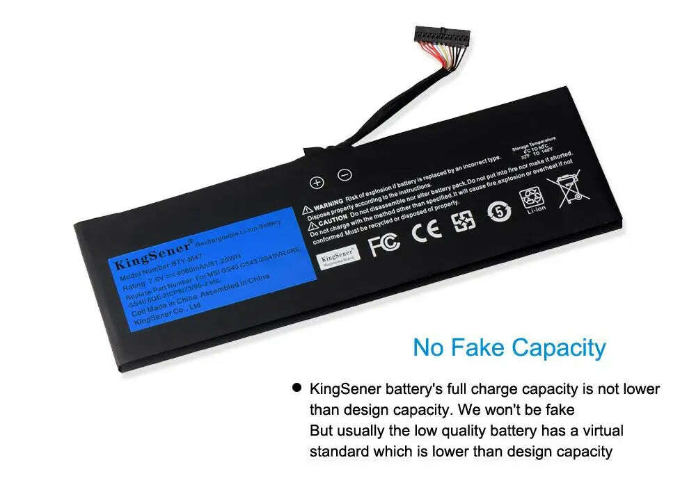KingSener-New-BTY-M47-Laptop-Battery-for-MSI-GS40-GS43-GS43VR-6RE-GS40-6QE-2ICP5-73-95-2-MS-14A3-MS-14A1-7.6V-8060mAh-61.25WH-GreatEagleInc-317963062