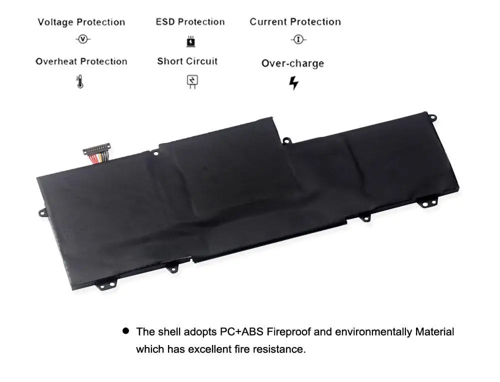 KingSener New C23-UX32 Laptop Battery for ASUS VivoBook U38N U38N-C4004H ZenBook UX32 UX32A UX32VD UX32LA 7.4V 6520mAh - GreatEagleInc