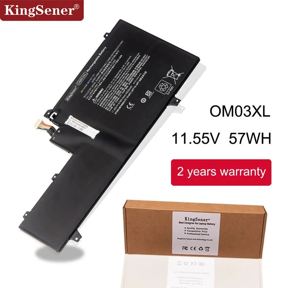 KingSener OM03XL Laptop Battery For HP Elitebook x360 1030 G2 Series HSTNN-IB7O HSTNN-IB70 HSN-I04C 863167-171 863167-1B1 - GreatEagleInc