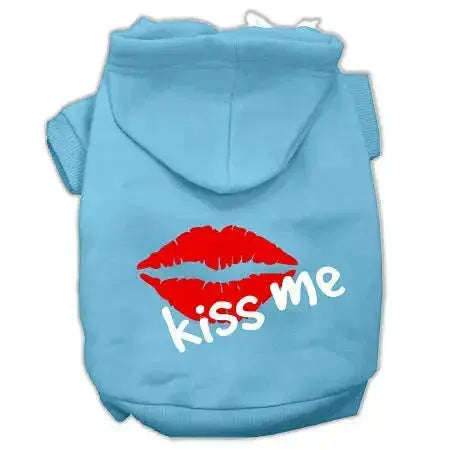 Kiss-Me-Screen-Print-Pet-Hoodies-Baby-Blue-Size-Sm-GreatEagleInc-319789247