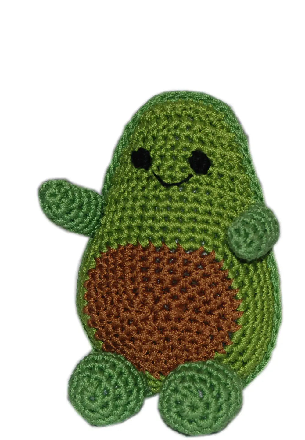 Knit Knacks Avocado Organic Cotton Small Dog Toy Default Title