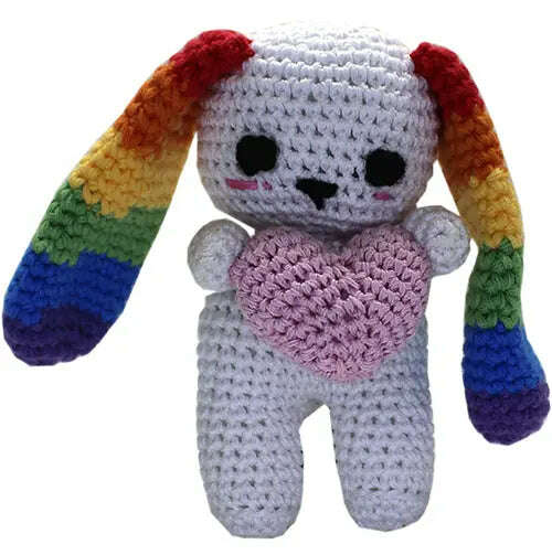 Knit-Knacks-Lulu-The-Love-Bunny-Organic-Cotton-Small-Dog-Toy-GreatEagleInc-334118785