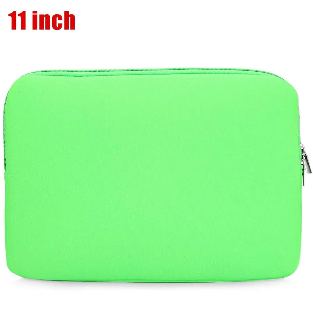 Korean Style Universal Foam Zipper Soft Sleeve Laptop Bag Cover for MacBook Air Pro Retina - GreatEagleInc