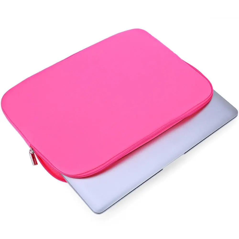 Korean Style Universal Foam Zipper Soft Sleeve Laptop Bag Cover for MacBook Air Pro Retina - GreatEagleInc