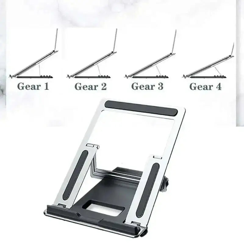 Laptop-Stand-Portable-Folding-4-Speed-Adjustable-Ultra-Thin-one-Piece-Stand-_Silver-White_-tablet-stands-and-holders-adjustable-GreatEagleInc-334099788
