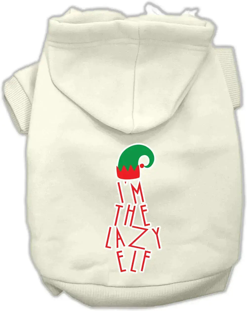 Lazy-Elf-Screen-Print-Pet-Hoodie-Cream-Sm-GreatEagleInc-333730813