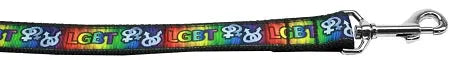 Lgbt Nylon Dog Leash 5/8 Inch Wide 6ft Long Default Title