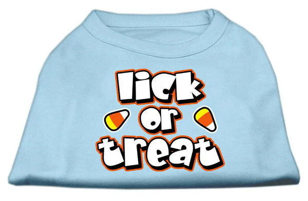 Lick-Or-Treat-Screen-Print-Shirts-Baby-Blue-S-GreatEagleInc-333845440
