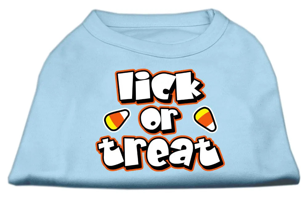 Lick Or Treat Screen Print Shirts Baby Blue Xl Default Title