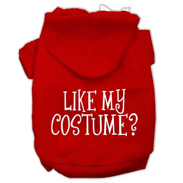 Like-My-Costume_-Screen-Print-Pet-Hoodies-Red-Size-M-GreatEagleInc-319881194