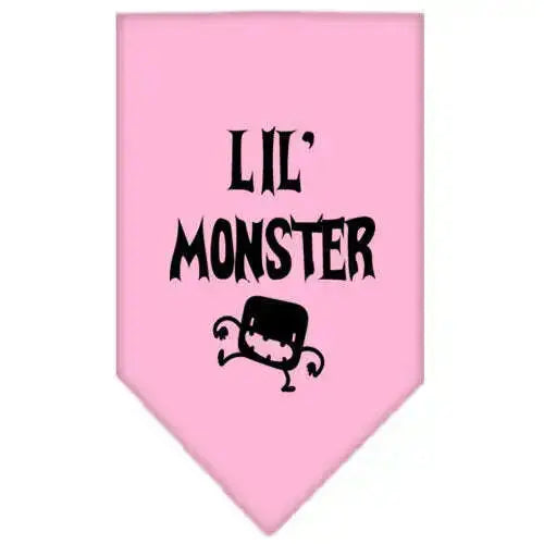 Lil-Monster-Screen-Print-Bandana-Light-Pink-Large-GreatEagleInc-318937182