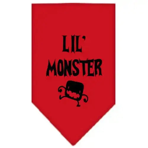 Lil-Monster-Screen-Print-Bandana-Red-Large-GreatEagleInc-318937551