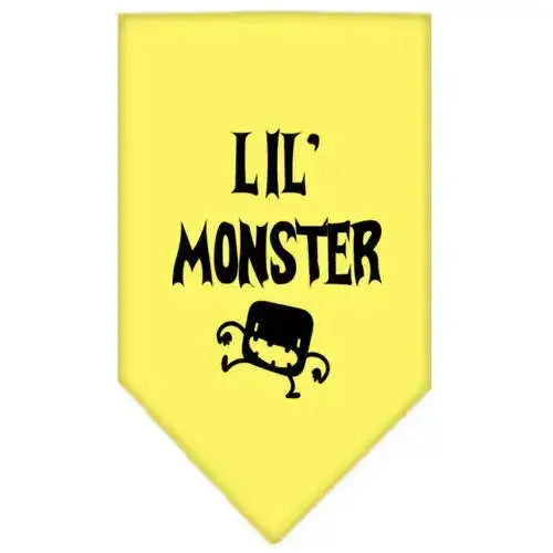 Lil-Monster-Screen-Print-Bandana-Yellow-Large-GreatEagleInc-318937850