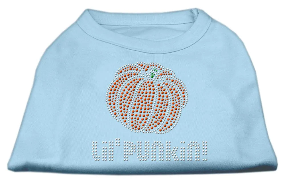 Lil' Punkin' Rhinestone Shirts Baby Blue Xxxl Default Title