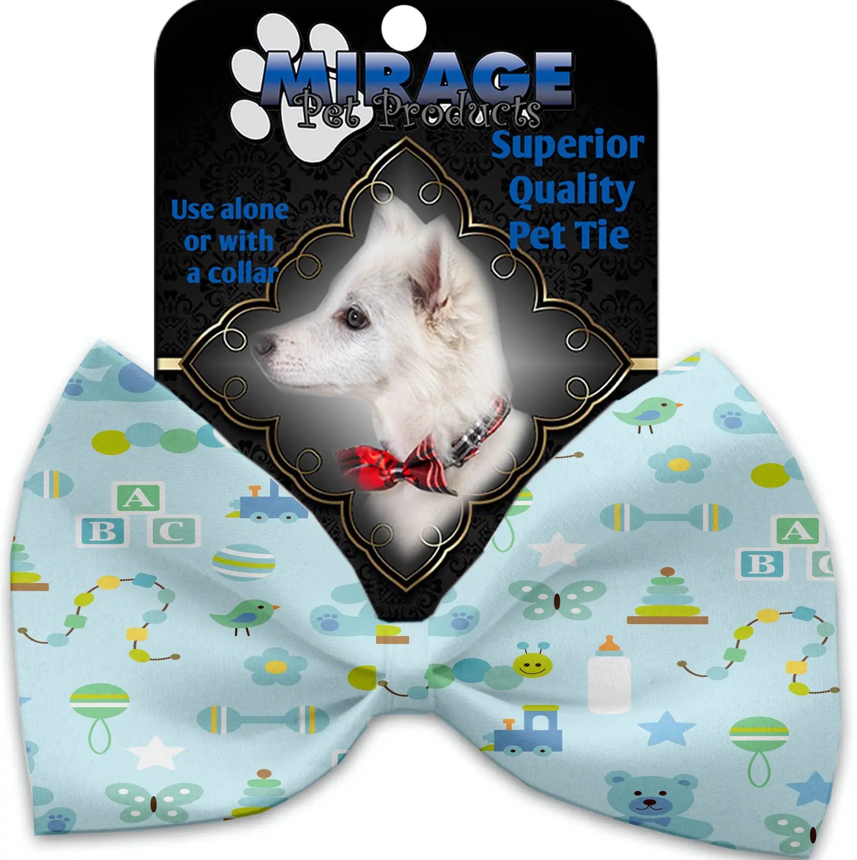 Little Boy Blue Pet Bow Tie Default Title