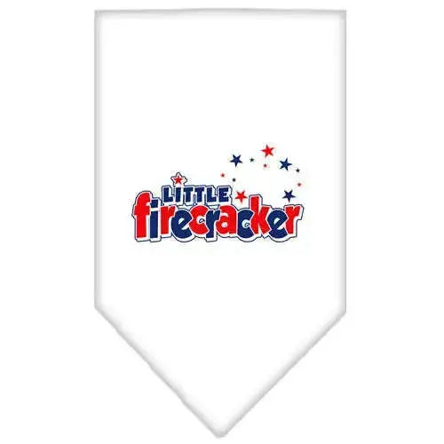 Little-Firecracker-Screen-Print-Bandana-White-Large-GreatEagleInc-318940068