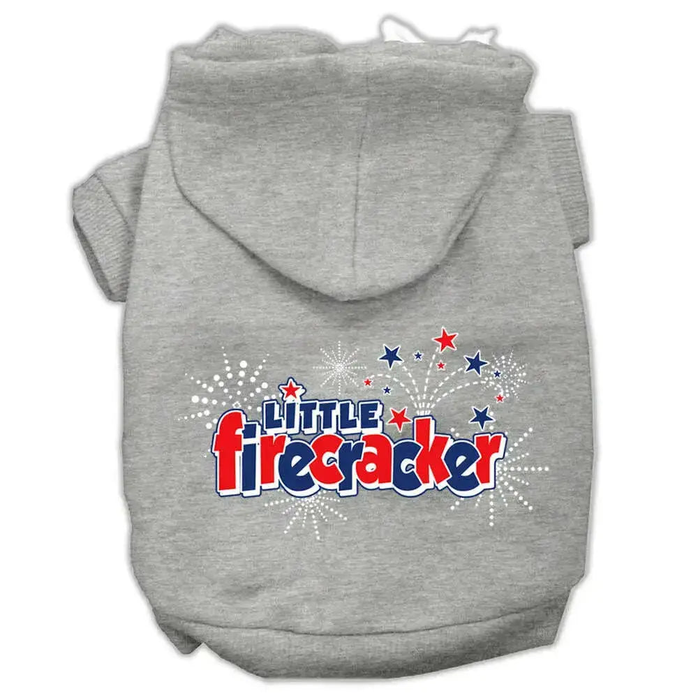 Little-Firecracker-Screen-Print-Pet-Hoodies-Grey-Xxl-GreatEagleInc-318624648