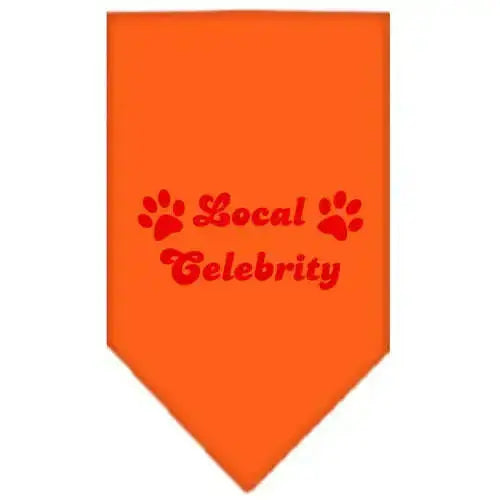 Local-Celebrity-Screen-Print-Bandana-Orange-Small-GreatEagleInc-318943319