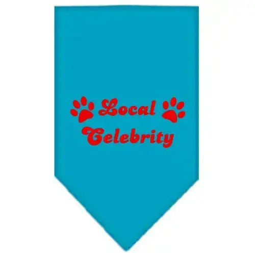 Local-Celebrity-Screen-Print-Bandana-Turquoise-Large-GreatEagleInc-318942363