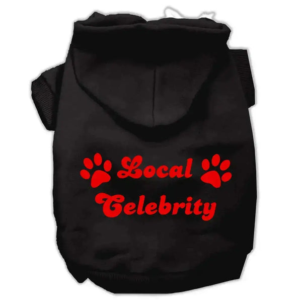 Local-Celebrity-Screen-Print-Pet-Hoodies-Black-Size-Med-GreatEagleInc-320151625