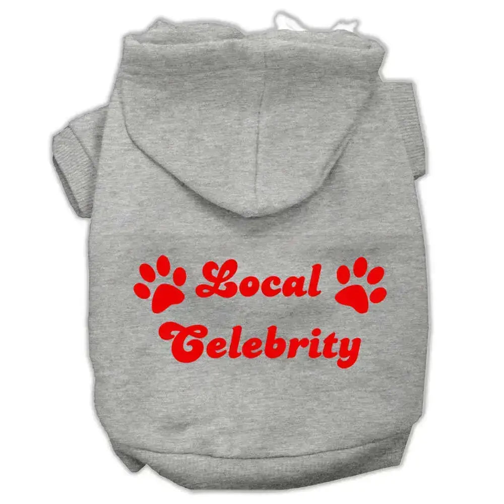 Local-Celebrity-Screen-Print-Pet-Hoodies-Grey-Size-Med-GreatEagleInc-320151196