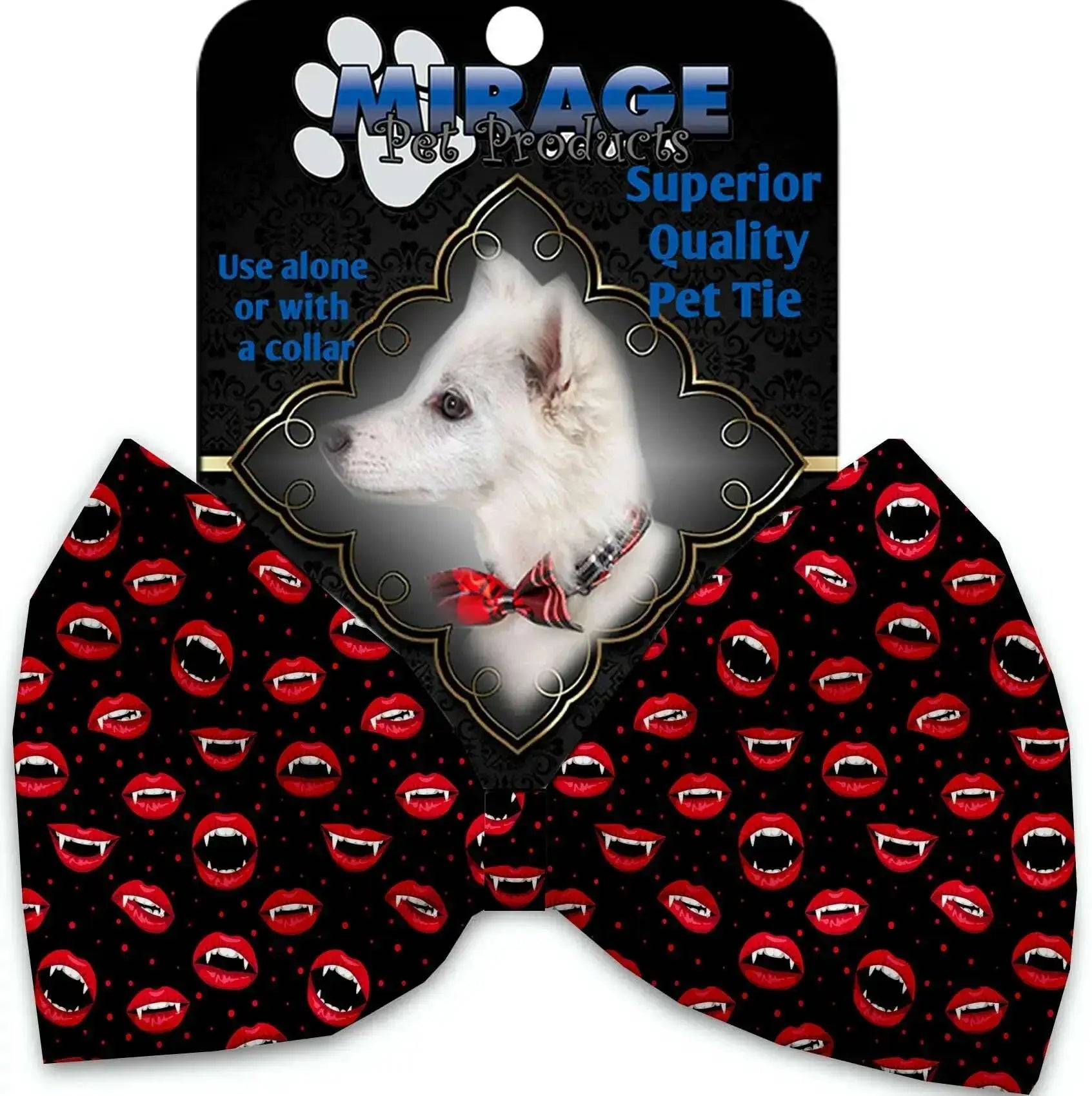 Love-Bites-Pet-Bow-Tie-Collar-Accessory-With-Velcro-GreatEagleInc-320195780