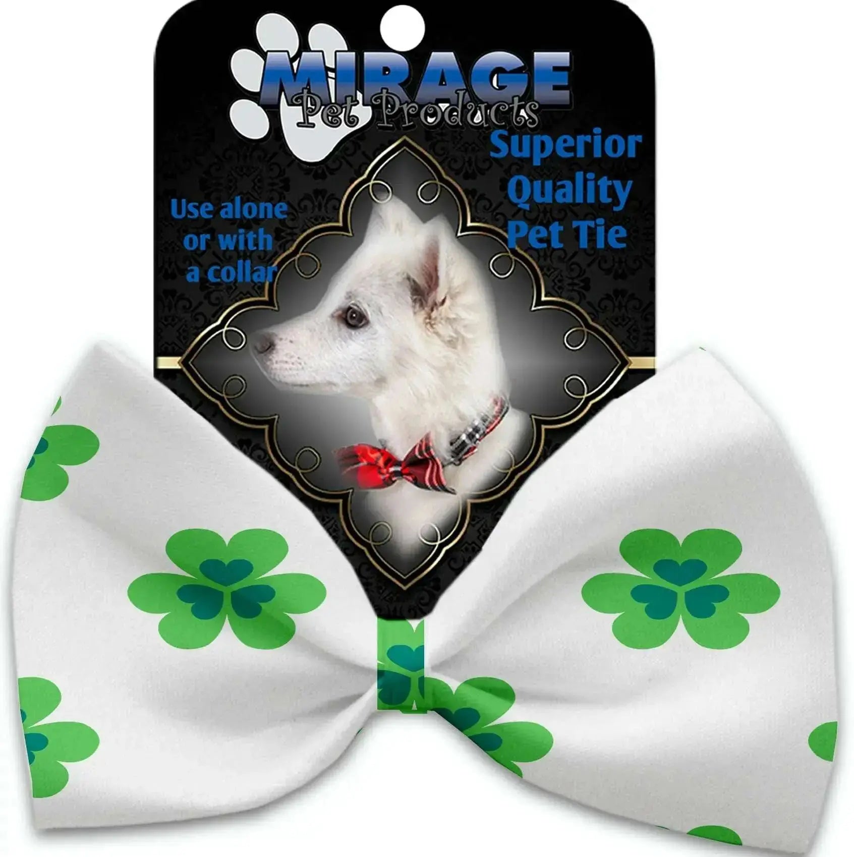 Lucky-Charms-Pet-Bow-Tie-Collar-Accessory-With-Velcro-GreatEagleInc-318895042