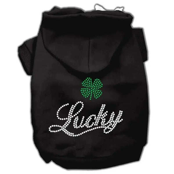 Lucky-Rhinestone-Hoodies-Black-M-GreatEagleInc-319596813