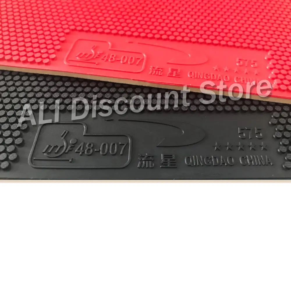 METEOR 575 Pips out (Traditional Liu Xing, Short Pips with Sponge) Table Tennis Rubber with Ping Pong Sponge