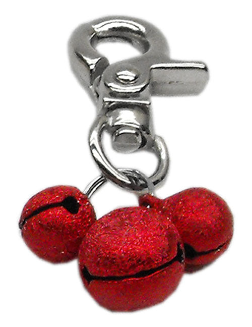 Lobster Claw Bell Charm Red GreatEagleInc