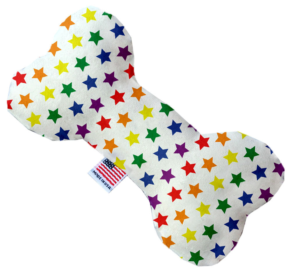Rainbow Stars 6 Inch Bone Dog Toy GreatEagleInc