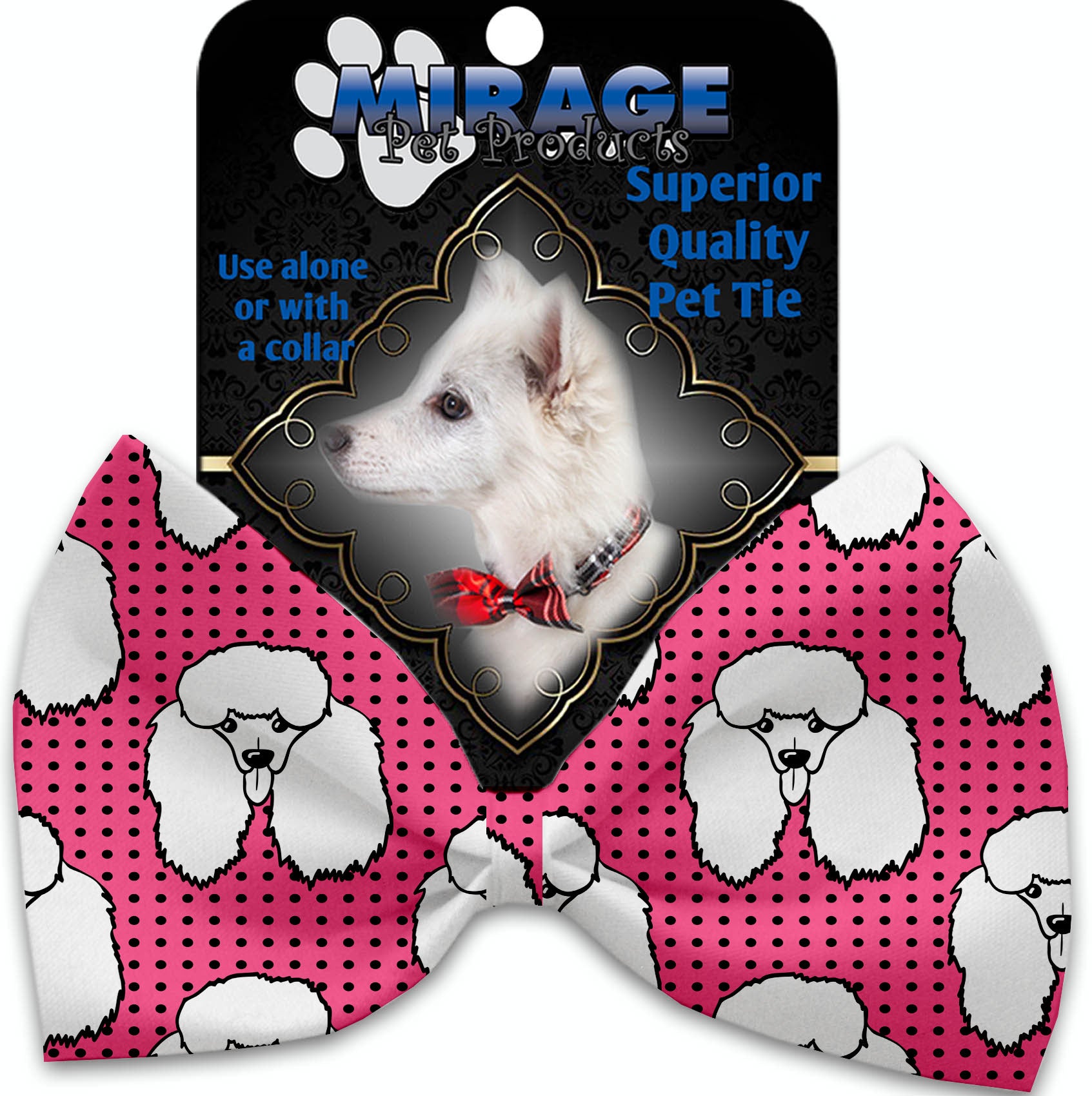 Pretty Poodles Pet Bow Tie GreatEagleInc