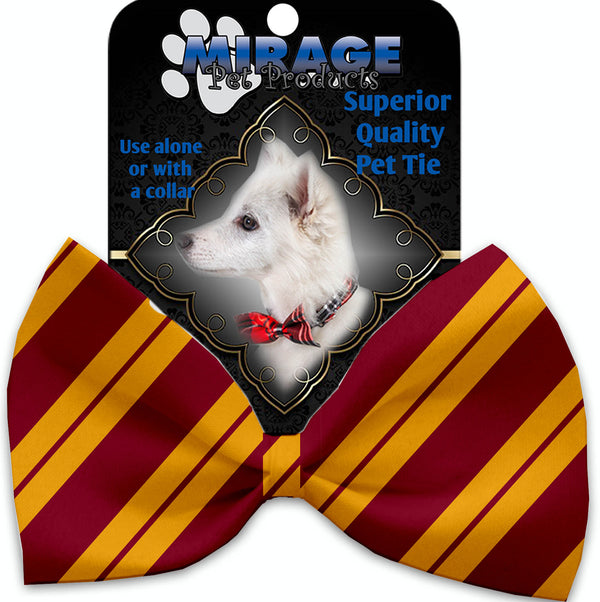 Gryffindog Pet Bow Tie Collar Accessory With Velcro GreatEagleInc