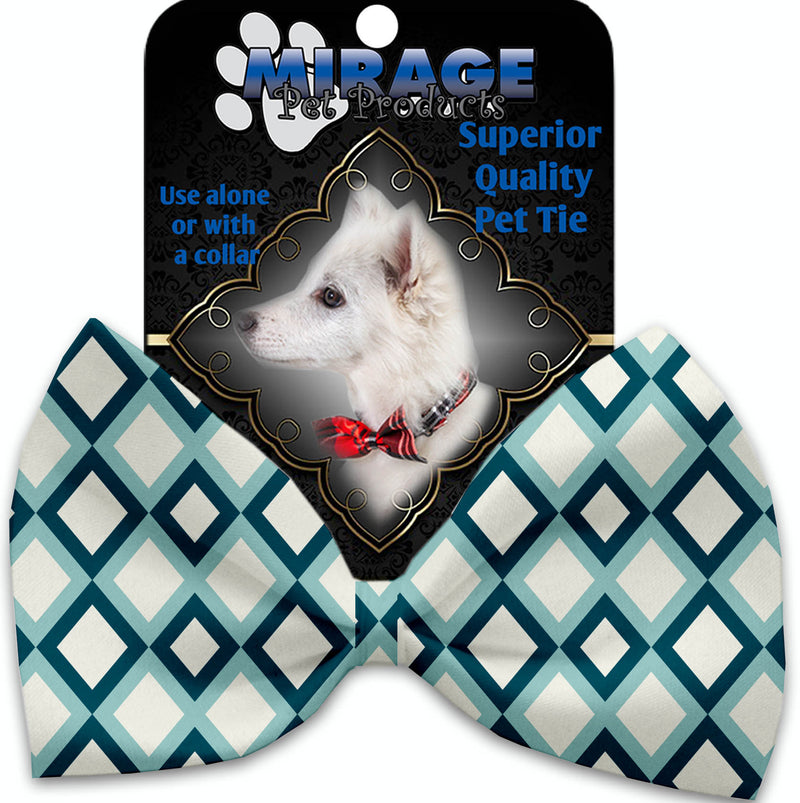 Blue Diamonds Pet Bow Tie GreatEagleInc