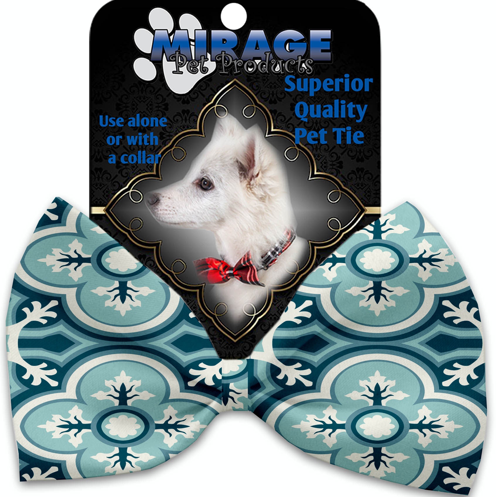 Blue Lagoon Pet Bow Tie Default Title