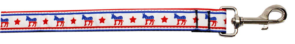 Political Nylon Democrat Pet Leash 1in By 6ft Default Title