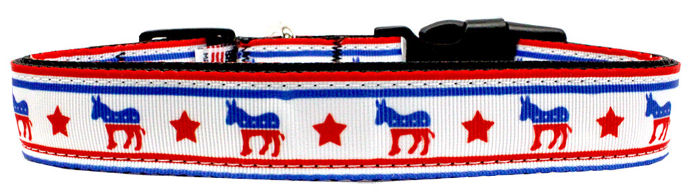 Political Nylon Democrat Dog Collar Xl Default Title