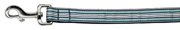 Preppy Stripes Nylon Ribbon Collars Light Blue-white 1 Wide 4ft Lsh GreatEagleInc