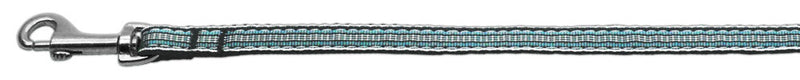 Preppy Stripes Nylon Ribbon Collars Light Blue-white 3-8 Wide 4ft Lsh GreatEagleInc