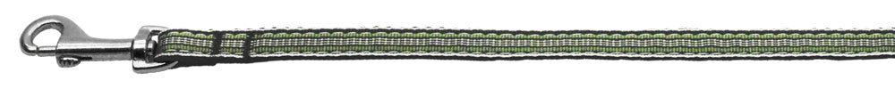 Preppy Stripes Nylon Ribbon Collars Green-white 3-8 Wide 4ft Lsh GreatEagleInc