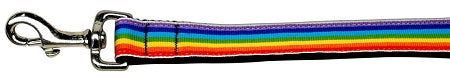 Rainbow Striped Nylon Collars Rainbow Stripes 1 Wide 4ft Lsh GreatEagleInc