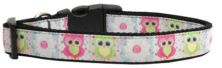 Sweet As Sugar Owls Nylon Cat Collar GreatEagleInc