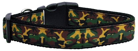 Green Camo Nylon Cat Collar Default Title
