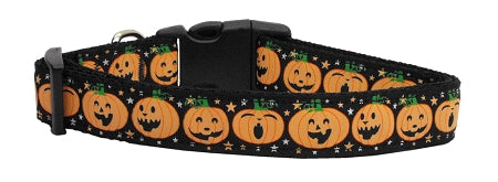 Pumpkins Nylon Dog Collar Medium Narrow GreatEagleInc