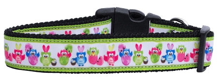 Easter Birdies Nylon Dog Collar Xs GreatEagleInc